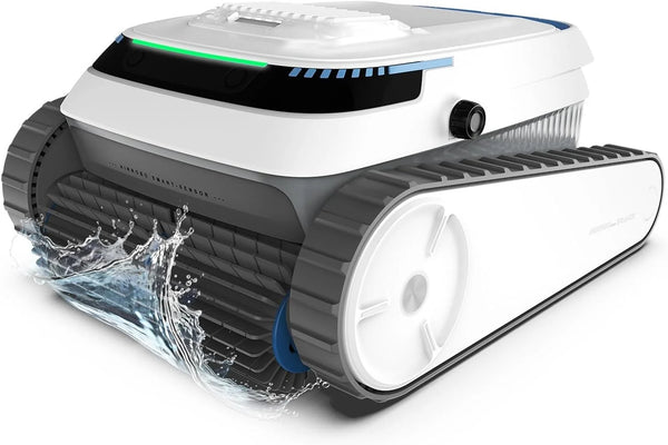 2025 PC10 Wall Clmbing Pool Vacuum Cordless Robotic Pool Cleaner Smart Navigation