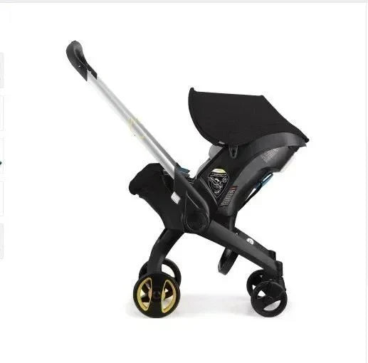 2025 Compact 4-in-1 Baby Stroller & Car Seat Travel System for Newborns