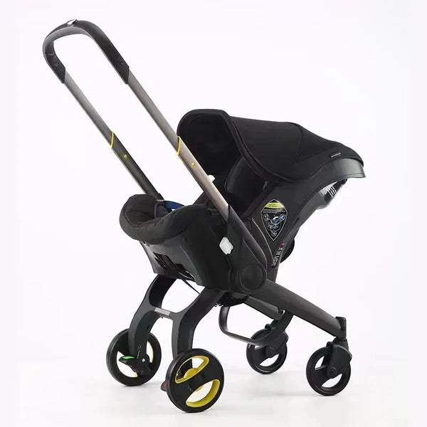 2025 Compact 4-in-1 Baby Stroller & Car Seat Travel System for Newborns