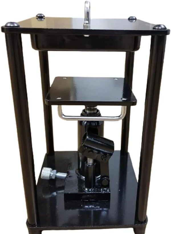 2025 True Cold Pressed Juice 2 Tons of Hydraulic Pressure - Extract the Most Out of Your Fruit and Vegetable Pulp- Perfect for Gersion Therapy- Color BLACK