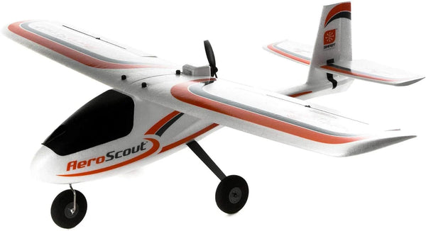 2025 HobbyZone RC Airplane AeroScout S 2 1.1m RTF Basic (Battery and Charger Not Included) with Safe Technology, HBZ380001, Airplanes (RTF), Trainers