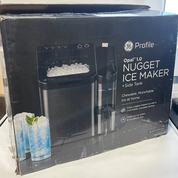 2025 GE Profile - Opal 1.0 Nugget Ice Maker With Side Tank - Black