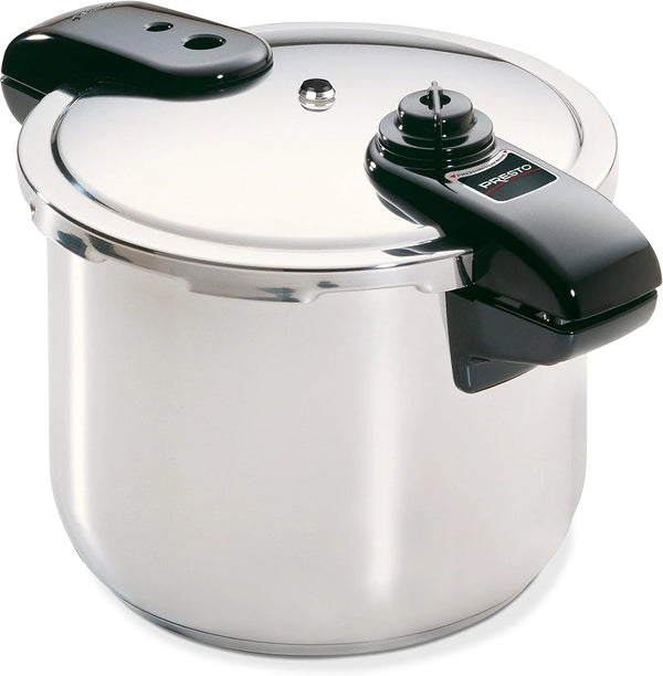 2025 Presto 01370 8-Quart Stainless Steel Pressure Cooker