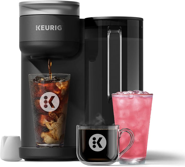 2025 Keurig K-Brew+Chill Iced or Hot Single-Serve K-Cup Coffee Maker with MultiStream and QuickChill Technology, 70oz. Removable Reservoir