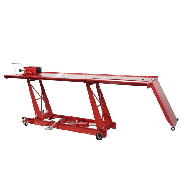 2025 Garvee Hydraulic Motorcycle Lift - 1000lbs Capacity, Lift Hoist, Jack Stand, for Mechanics, Workshops, Homes