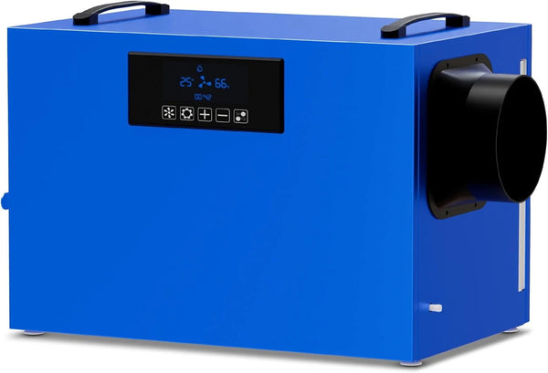 2025 127 Pints Commercial Dehumidifier for Basement with Pump and Drain hose£¬Crawl Space Dehumidifier Up to 6000 sq ft,Auto Defrost, Memory Starting