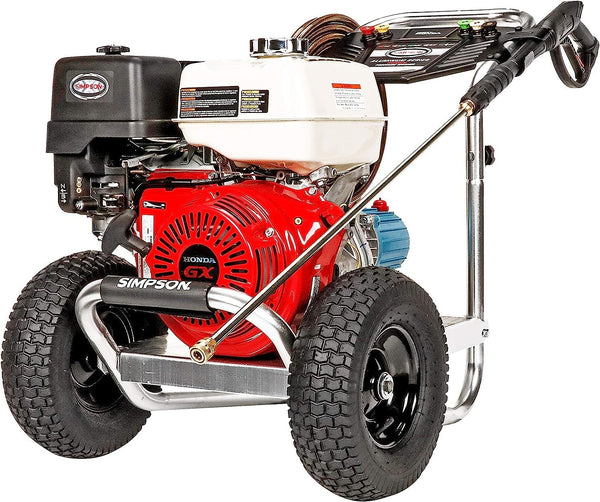 2025 Cleaning 4200 PSI Gas Pressure Washer, 4.0 GPM Power Washer for Commercial Use, Honda GX390 Engine, 50-Foot Steel-Braided Hose, Aluminum Series, 49-State (ALH4240)