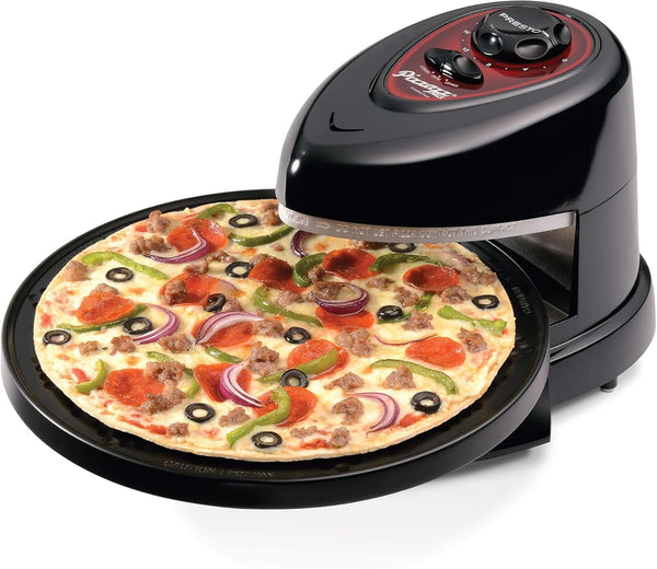 2025 Presto 03430 Pizzazz Plus Rotating Oven, Black