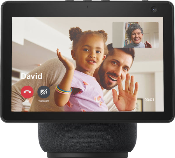 2025 Echo Show 10 (3rd Generation) 10-inch Smart Display with Alexa ¨C Charcoal