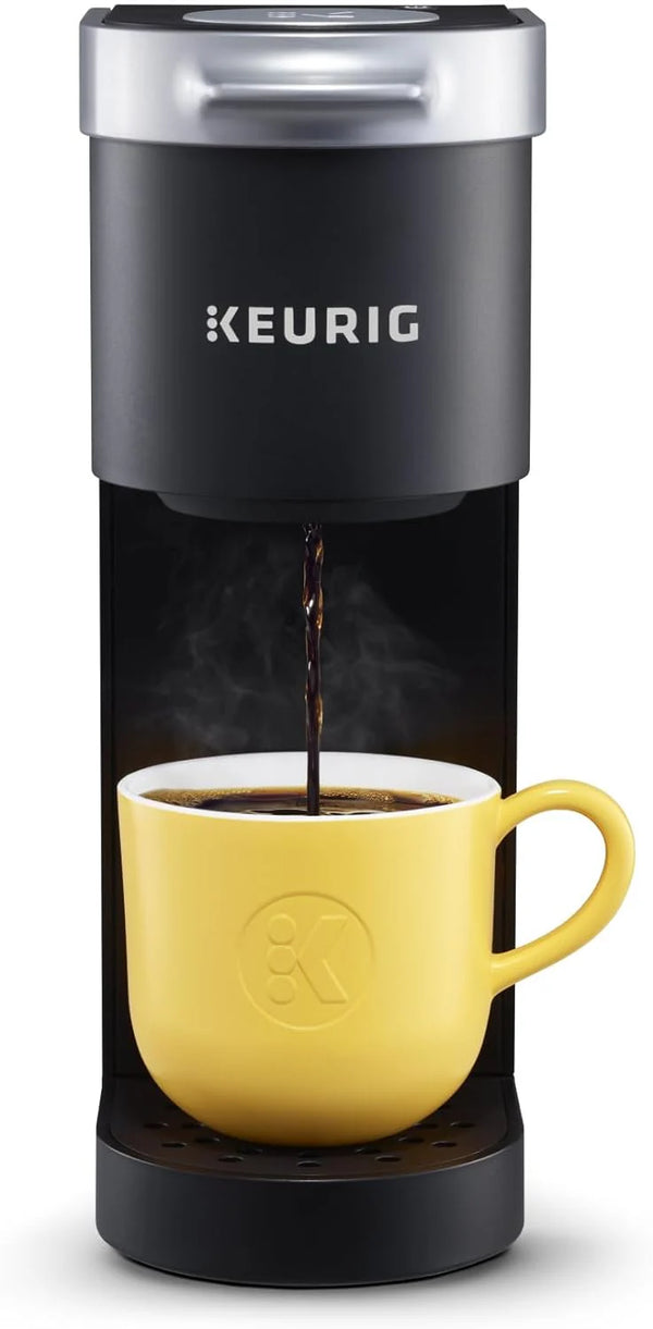 2025 Keurig K-Mini Single Serve K-Cup Pod Coffee Maker, 6 to 12oz Brew size, with Cord Storage, Perfect for Small Spaces, Black