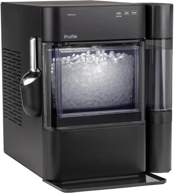 2025 GE Profile - Opal 2.0 Ultra Nugget Ice Maker with Side Tank and Filter - Black