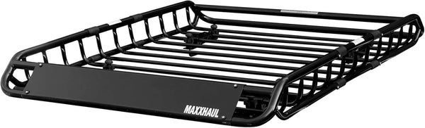 2025 MaxxHaul 70115 46" x 36" x 4-1/2" Roof Rack Rooftop Cargo Carrier Steel Basket, Car Top Luggage Holder for SUV and Pick Up Trucks - 150 lb. Capacity, Black