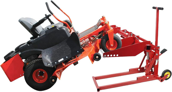2025 550 Lbs Lawn Mower Lift | Riding Lawn Mower Lift Jack for Lawn Tractors, Zero Turn Mowers, and All Riding Mowers