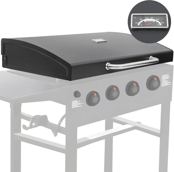 2025 Upgrade Hinged Lid for Blackstone Omnivore 36" Griddle, Flat Top Griddle Hard Cover for Blackstone 36 inch 2322 2310 2212 2210 2309 Griddle Lid Hood, Powder Coated Flat Top Lid (2024 Model)