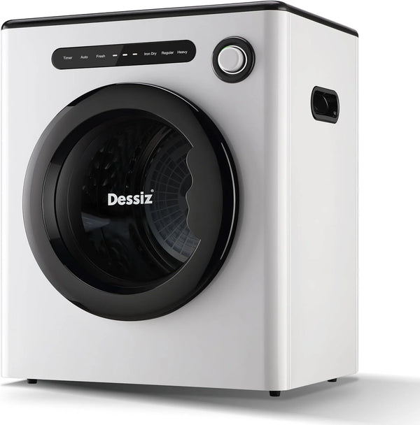 2025 11LBS Compact Dryer 950W Portable Clothes Dryer Machine for Small Spaces, RVs and Apartments - Quiet, Sturdy ，Easy to Use and LED Display