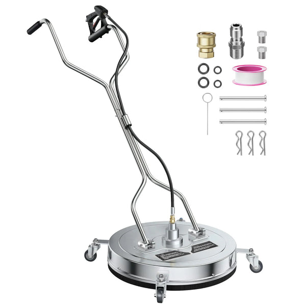 2025 20 Inch Pressure Washer Surface Cleaner Power Washer Dual Handle 4500 PSI
