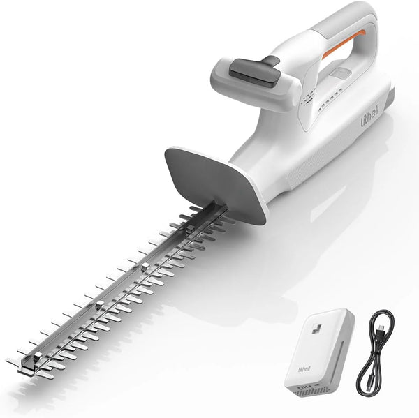 2025 Litheli 20V Hedge Trimmer, 16.1'' Cordless Hedge Trimmer for Shrub, Cutting, Trimming, Pruning, U20 Handy+ Battery Bush Trimmer with 2.0Ah Battery Included