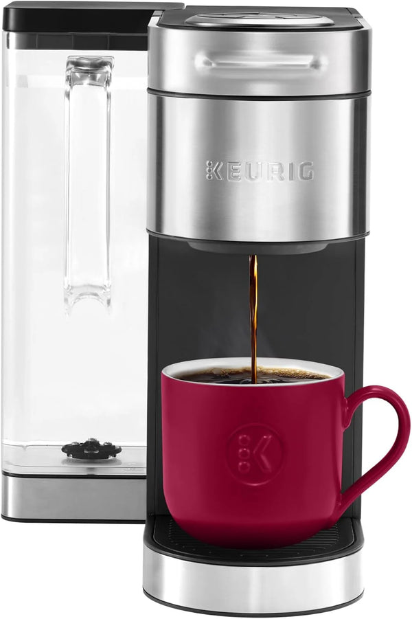 2025 Keurig K-Supreme Plus Single Serve K-Cup Pod Coffee Maker, MultiStream Technology, Customizable Strength and Temperature Settings, Programmable, 78oz Removable Reservoir, Stainless Steel