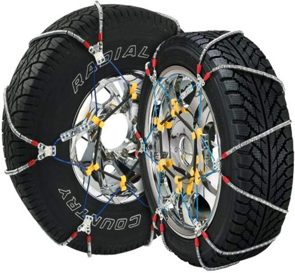 2025 SZ143 Super Z6 Cable Tire Chain for Passenger Cars, Pickups, and SUVs - Set of 2