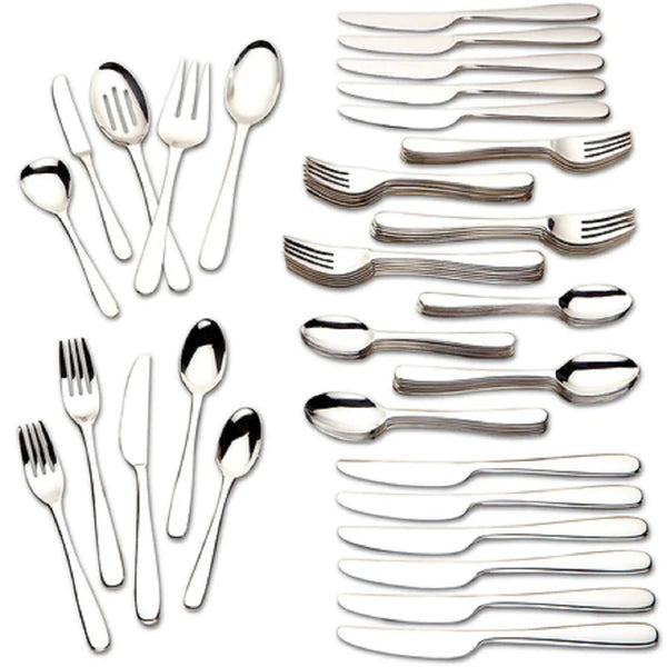 2025 Stainless 65-piece Flatware Set - NO