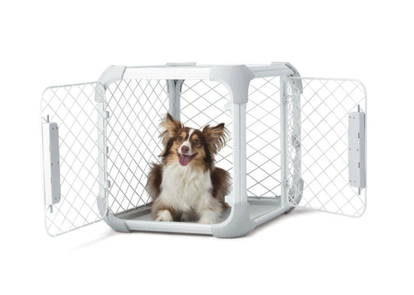 2025  Dog Crate - Slim Kennel with Removable Ceiling Panel - Small - Ash