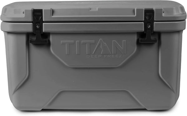 2025 Titan Hard Ice Chest Cooler Roto Cooler with Microban Protection and Deep Freeze Insulation