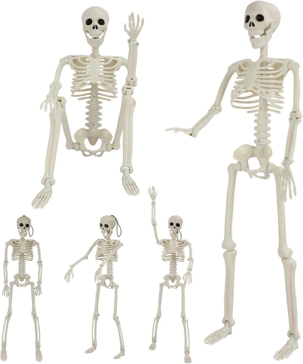 2025 5 Pack Skeleton Halloween Decorations, 2 36" Decor with Style 1