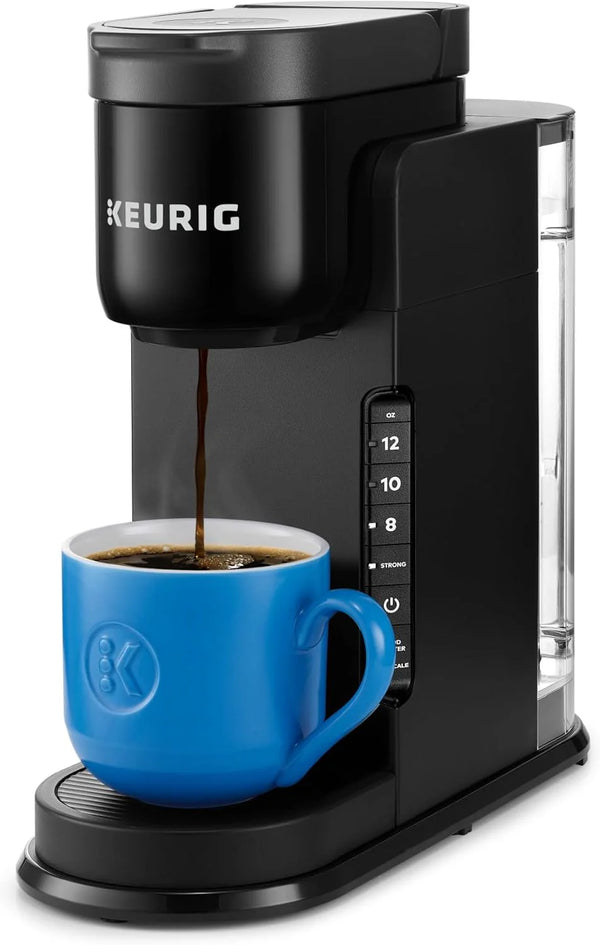 2025 Keurig K-Express Single Serve K-Cup Pod Coffee Maker, 3 Brew Sizes, Strong Button Feature, 42oz Removable Reservoir, Black