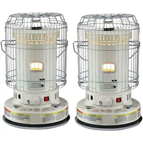 2025 2-Units Portable Indoor Kerosene Heater, 23,800-BTU Convection Space Heaters