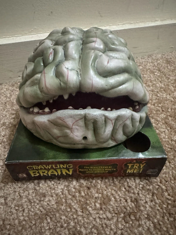 2025 Gemmy Halloween Animated Crawling Brain 2007 Working Restored With Box