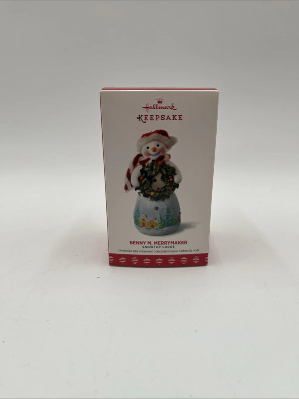 2025 Hallmark Keepsake Christmas Ornament Snowtop Lodge Benny M. Merrymaker New 2017