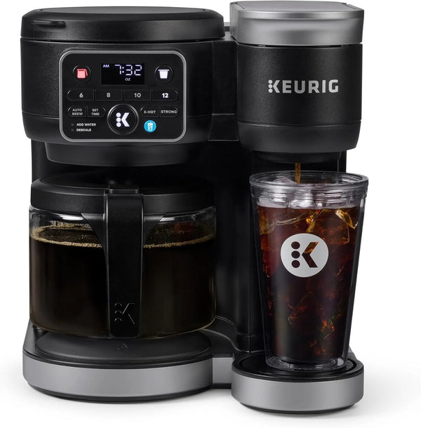 2025 Keurig K-Duo Hot & Iced Single Serve & Carafe Coffee Maker, MultiStream Technology, 72oz Reservoir (Gen 2)