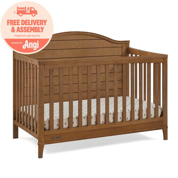 2025 Children Phoebe 6-in-1 Convertible Crib - Greenguard Gold Certified, Chestnut