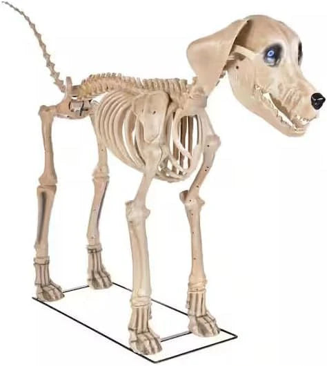 2025 Generic Home Accents 7 ft. Skelly's Dog, White