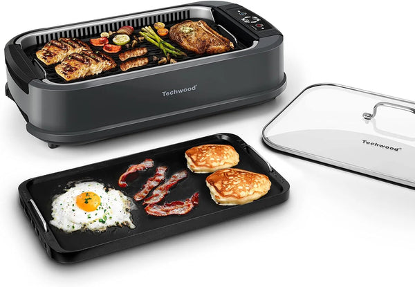 2025 Indoor Smokeless Grill, 1500W Electric BBQ Grill with Temperature Control, Kore