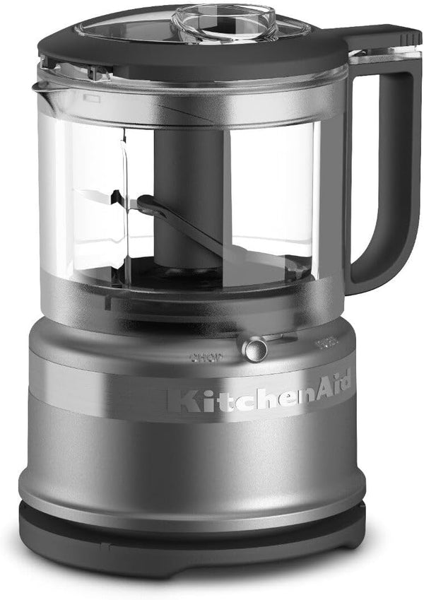 2025 KitchenAid KFC3516CU 3.5 Cup Food Chopper, Contour Silver