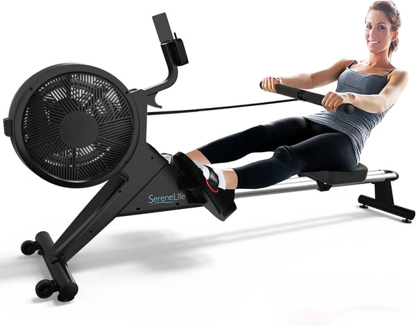 2025 Smart Rowing Machine-Home Machine with Smartphone Fitness Monitoring App, Magnetic Row Machine for Gym or Home Use, 16 Levels Resistance