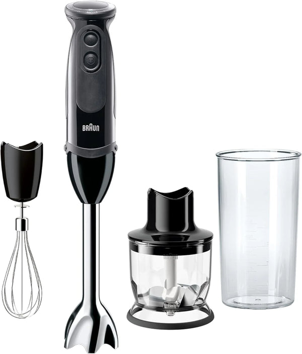 2025 Braun MQ5025 Hand Blender Multiquick Vario, MQ5025, Black