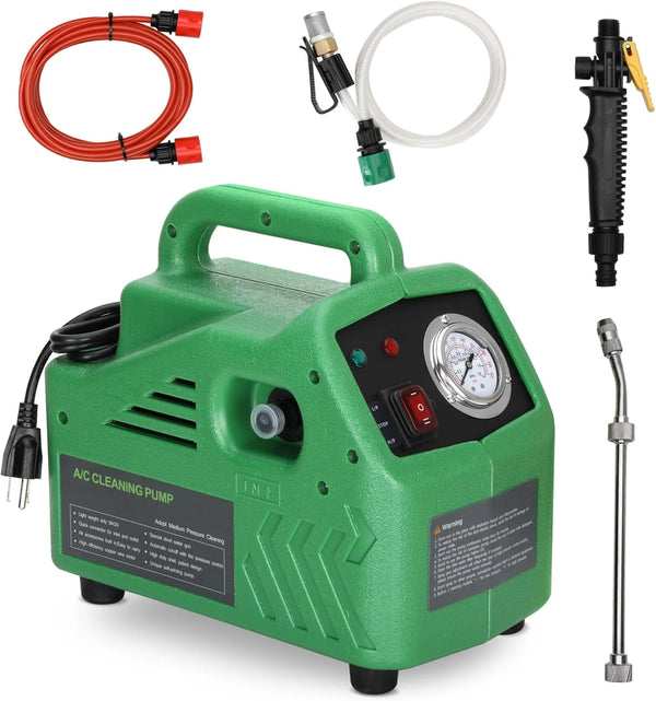 2025 New ZPB140 Port A Blaster HVAC Coil Cleaning Portable Pressure Washer Coil Jet Cleaner for ac Unit 120V 80W for Indoor or Outdoor,Can only be Used with Water, not for Spraying air