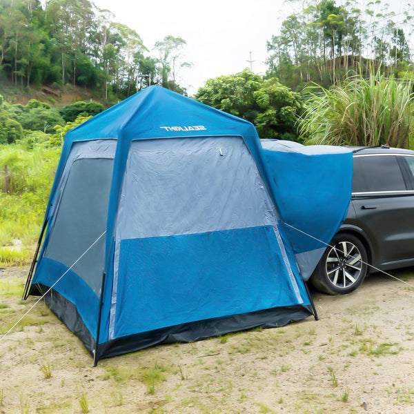 2025 Tent for Camping£¬6 Person Pop Up Tent Double Layer PU3000mm Waterproof Car Camping Tent with Rainfly and Storage Bag£¬Weather Resistant Car Tents for Camping SUV£¬10FT L x 8FT W x 7.2FT H