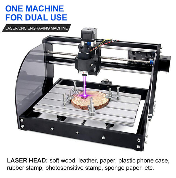 Hot sale Hobby CNC 3018 PRO Max Wood CNC Router Machine Engraving Machine for Wood PCB PVC